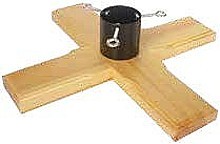 DREVENÝ STOJAN NA VIANOČNÝ STROMČEK