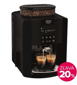 Automatický kávovar Krups Essential EA817010 čierny