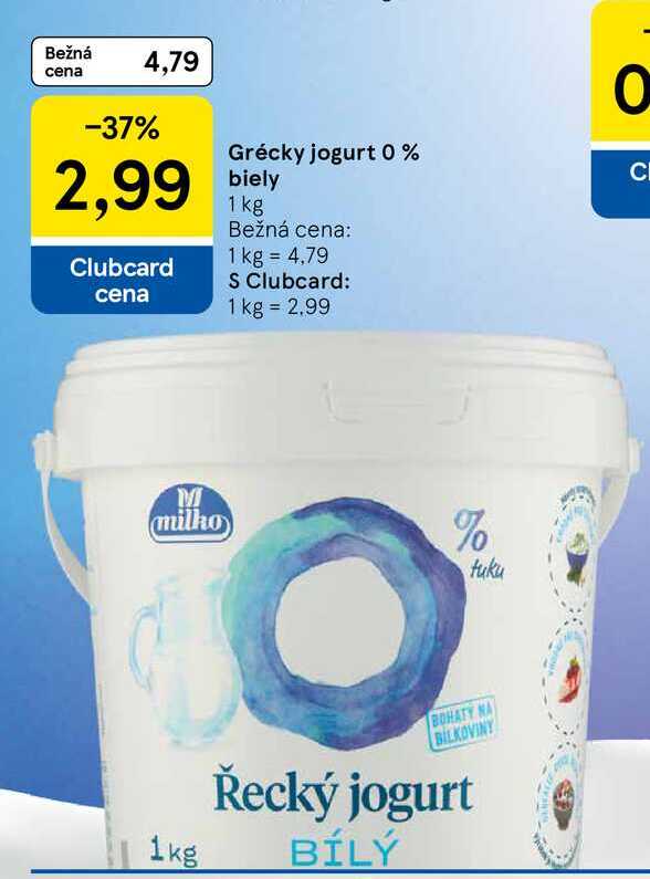 Milko Řecký jogurt 1kg