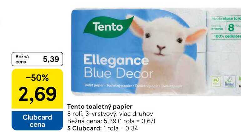 Tento Ellegance 8 ks