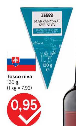 Tesco niva 120 g