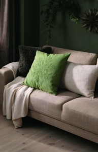 1) Ozdobný vankúš SNEPRYD