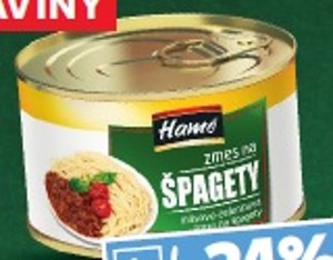 Hamé zmes na špagety