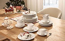 1: Kombinovaná súprava Basic White, 30-dielna