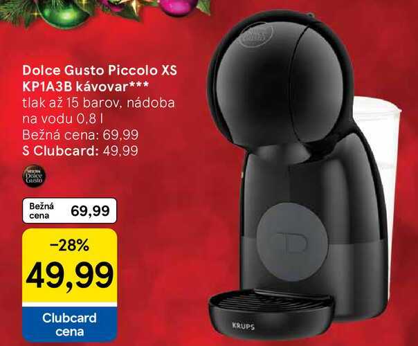 Dolce Gusto Piccolo XS KP1A3B kávovar