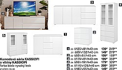 Komodová séria KASSIOPI a vitríny KASSIOPI - 5