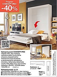 Výklopná posteľ CONCEPT PRO - 1