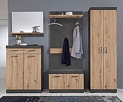 Predsieňová zostava BRISTOL - Šat. Skriňa