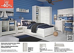 Detská alebo študentská izba ANGEL - Šatníková skriňa