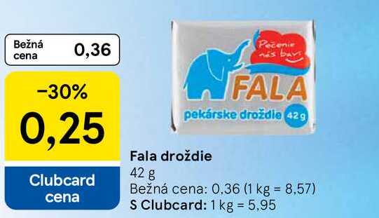 FALA pekárske droždie 42g 