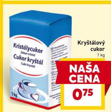 Kryštálový cukor 1 kg