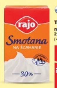 Rajo Trvanlivá smotana na šľahanie