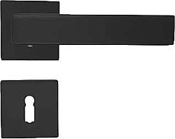 ROZETOVÉ DVEROVÉ KOVANIE GYES-S BB MATNÁ ČIERNA