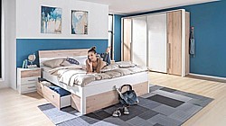 1: Spálňa - paspartový rám