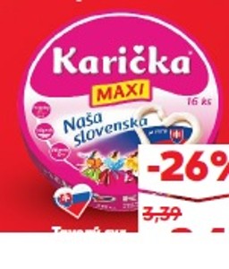 Karička Maxi Tavený syr