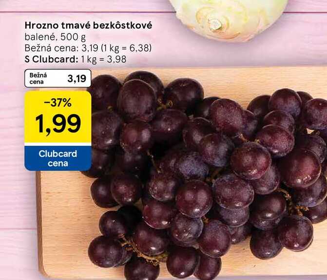 Hrozno bezkôstkové tmavé 500g