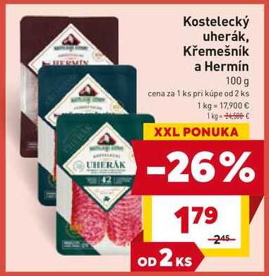 Kostelecký uherák 100 g 