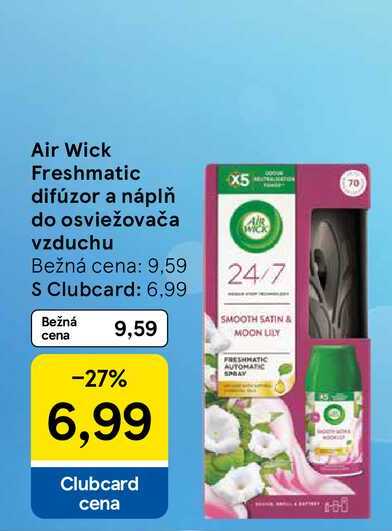 Air Wick Freshmatic difúzor a náplň do osviežovača vzduchu 