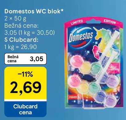 Domestos WC blok 2 x 50 g 