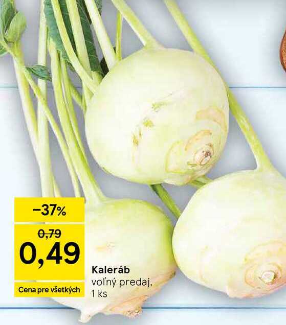Kaleráb voľný predaj, 1 ks 