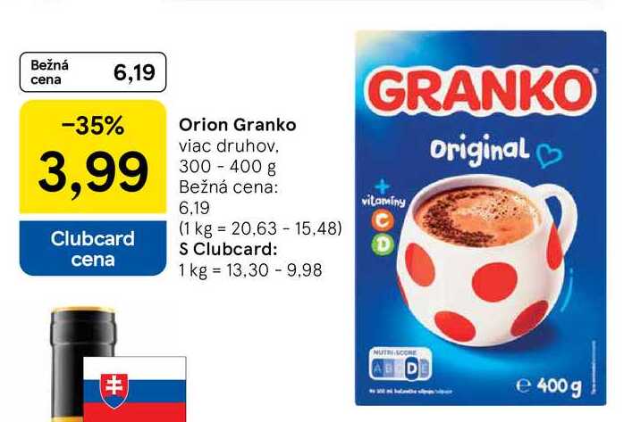 Orion Granko viac druhov 300-400 g 