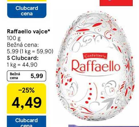 Raffaello vajce 100 g 