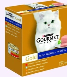 Kapsička pro kočky Gourmet Gold Multipac