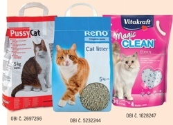 Podstielka pre mačky Reno, hrudkujúca