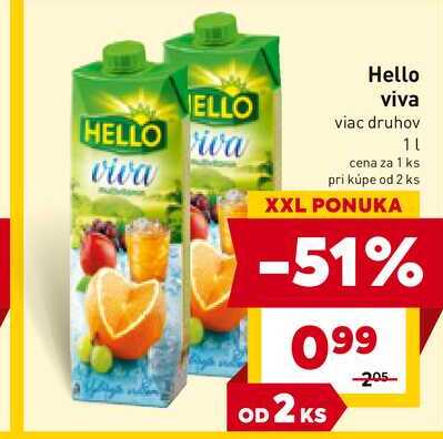 Hello viva viac druhov 1l