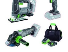 LUX-TOOLS 1 POWERSYSTEM SÚPRAVA AKU NÁSTROJOV 3V1 A-BS-20/ A-ST-20/ A-WS20/115A