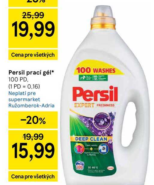 Persil prací gél 100 PD