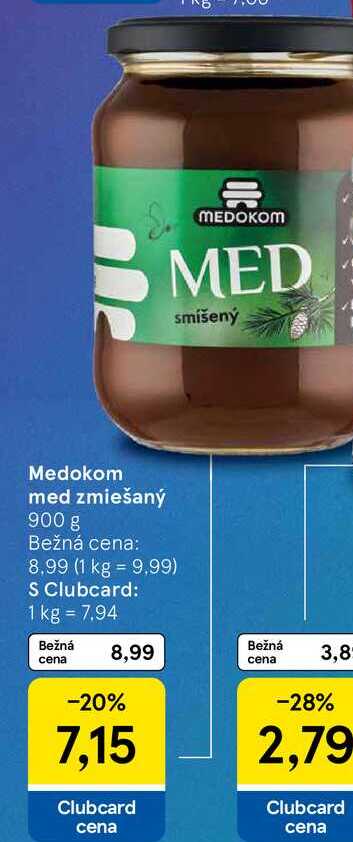 Medokom med zmiešaný 900 g