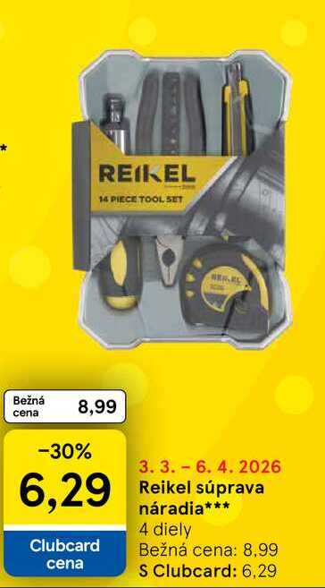 Reikel súprava náradia