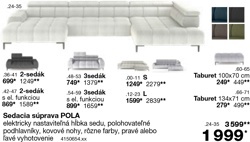 Sedacia súprava POLA - 3sedák