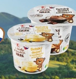 Z lásky k tradícii Kaufík Detský dezert