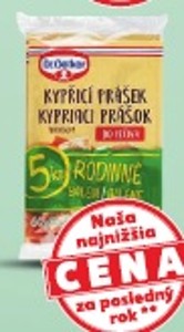 Dr. Oetker Kypriaci prášok