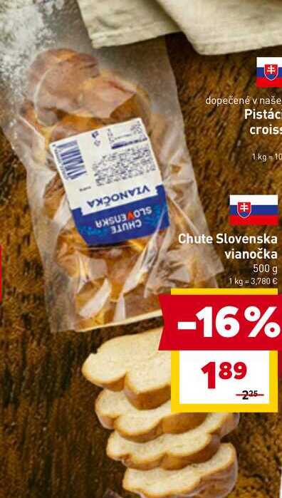 Chute Slovenska vianočka 500 g 