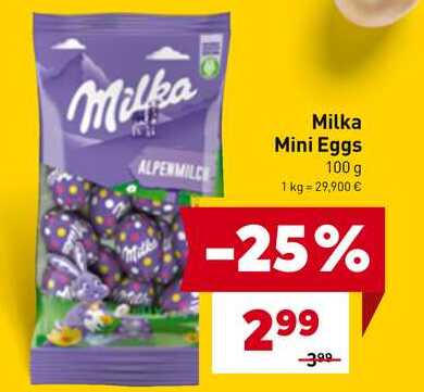 Milka Mini Eggs 100 g 