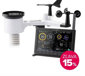 Meteorologická stanica GoGEN ME 7900 WiFi čierna
