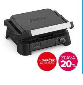 Gril Tefal GC5108EO Supergrill 3in1 čierny