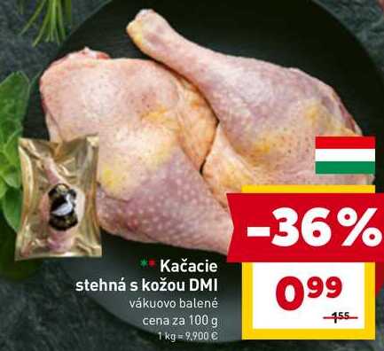 Kačacie stehná s kožou 100 g