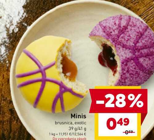 Minis brusnica, exotic 39 g/41 g