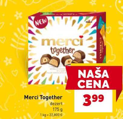 Merci Together dezert 175g 