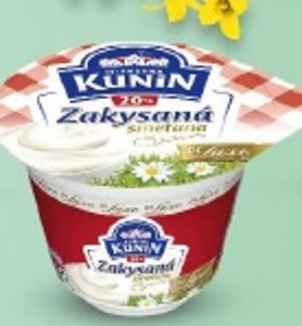 Kunín Kyslá smotana v akcii