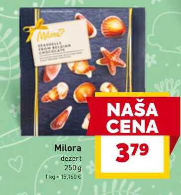 Milora dezert 250 g