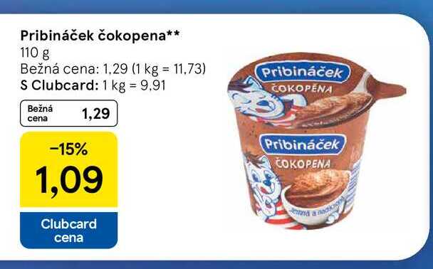 Pribináček čokopena 110 g 