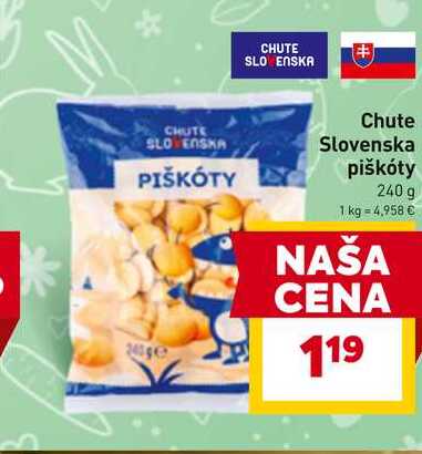 Chute Slovenska piškóty 240 g