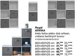 Regál ARVIKA
