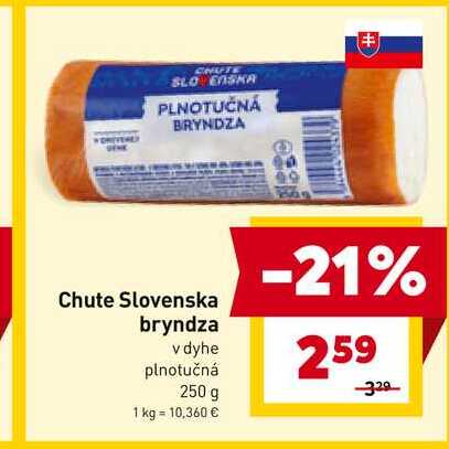 Chute Slovenska bryndza v dyhe plnotučná 250 g 