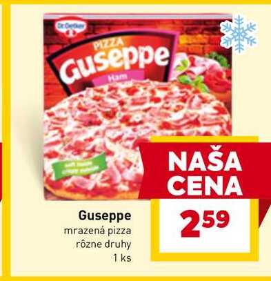 Dr. Oetker Guseppe mrazená pizza rôzne druhy 1 ks 